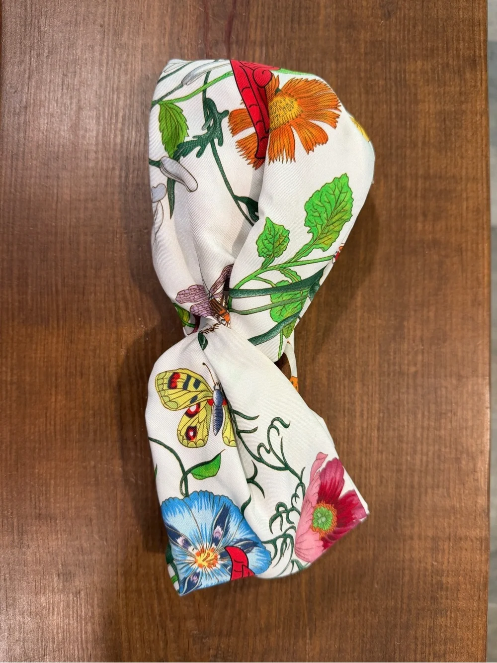 Gucci Flora Silk Headband